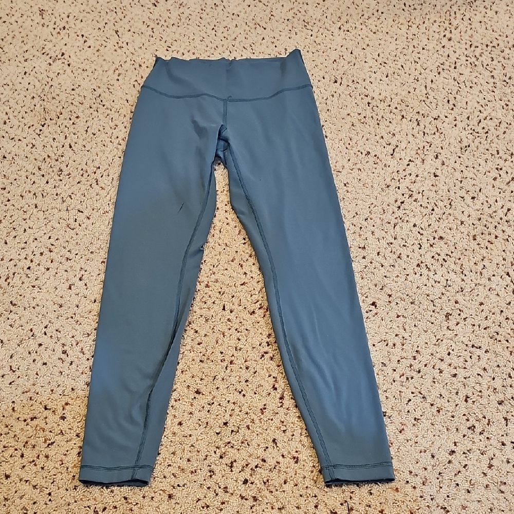 Women's Lulu Lemon Blue Leggings